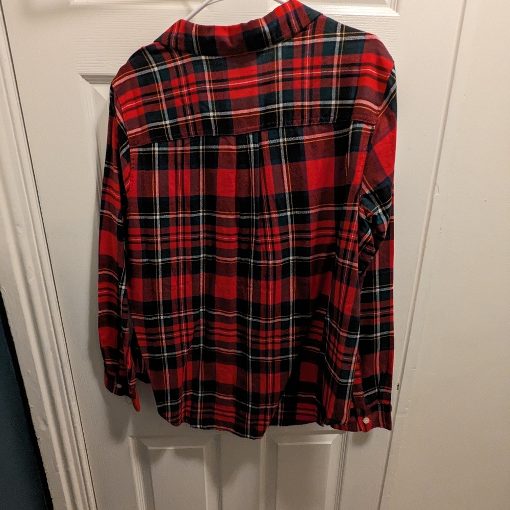 Women's Flannel Top - new with tags
